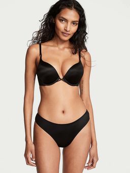 Victoria's Secret - Very Sexy So Obsessed Strappy Thong Panty - Black