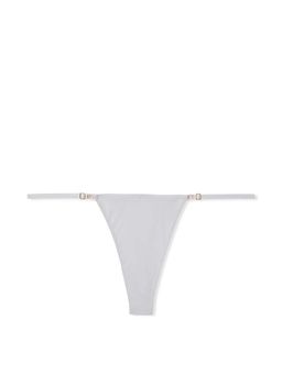 Victoria's Secret - Love Cloud Adjustable String Thong Panty - Grey