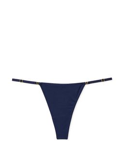 Victoria's Secret - Love Cloud Adjustable String Thong Panty - Blue
