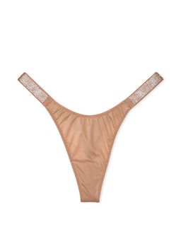 Victoria's Secret - Very Sexy Shine Strap Thong Panty - Beige