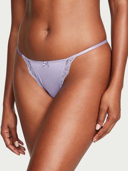 Victoria's Secret - Dream Angels Smooth and Lace String Bikini Panty - Lavender