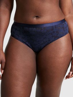 Victoria's Secret - PINK Wear Everywhere Lace Cheekster Panty - Blue