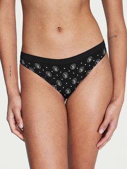 Victoria's Secret - Seamless Thong Panty - Black