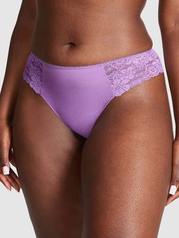 Victoria's Secret - PINK No-Show Thong Panty - Purple