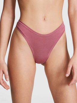 Victoria's Secret - PINK Cotton Thong Panty - Pink