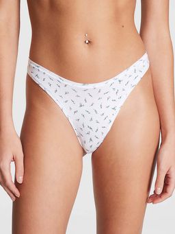 Victoria's Secret - PINK Cotton Thong Panty - Multi-Color