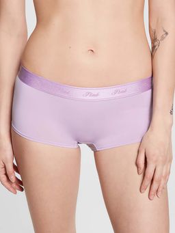 Victoria's Secret - PINK Logo Micro Boyshort Panty - Lavender
