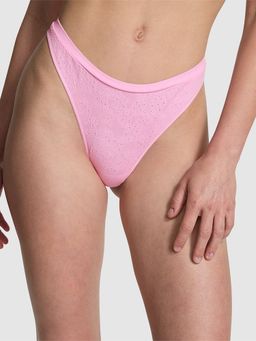 Victoria's Secret - PINK Seamless High-Leg Thong Panty - Pink