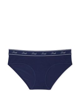 Victoria's Secret - PINK Logo Cotton Hiphugger Panty - Navy Blue