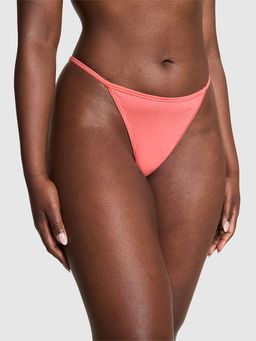 Victoria's Secret - PINK Cotton V-String Panty - Orange