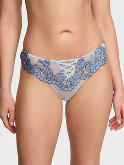 Victoria's Secret - Dream Angels Boho Floral Embroidery Brazilian Panty - Multi-Color