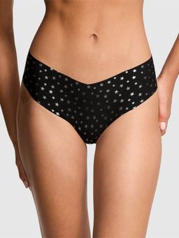 Victoria's Secret - PINK No-Show Thong Panty - Black