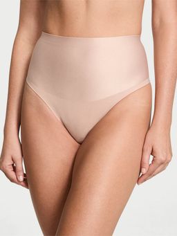 Victoria's Secret - Body by Victoria Smoothing Shimmer Thong Panty - Beige