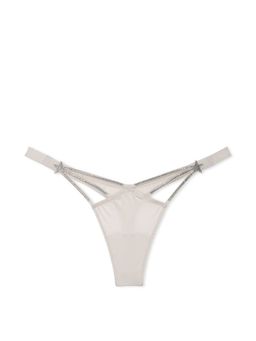 Victoria's Secret - Very Sexy Starstruck Shine High-Leg Thong Panty - Beige