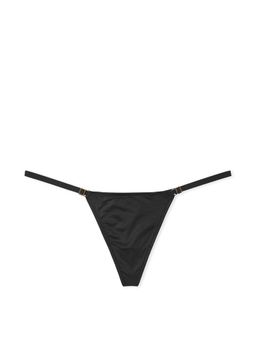 Victoria's Secret - Very Sexy Starstruck Hardware Adjustable V-String Panty - Black