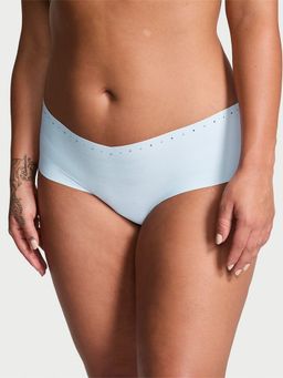 Victoria's Secret - No-Show Shine-Trim Cheeky Panty - Blue