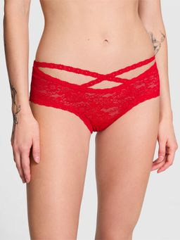 Victoria's Secret - PINK Wink Strappy Cheeky Panty - Red