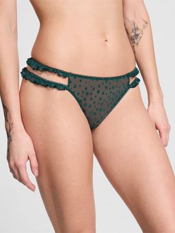 Victoria's Secret - PINK Wink Strappy Thong Panty - Green