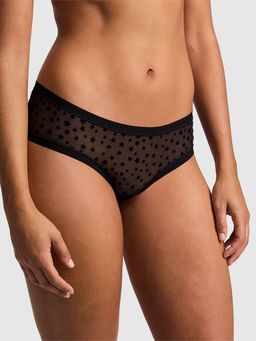 Victoria's Secret - PINK No-Show Cheeky Panty - Black
