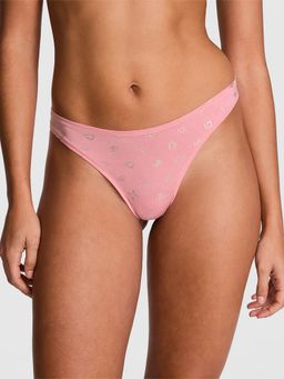Victoria's Secret - PINK Cotton Thong Panty - Pink