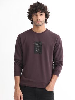 Rare Rabbit - Bexx Primary Maroon Sweatshirt