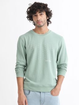 Rare Rabbit - Gale Primary Green Sweatshirt