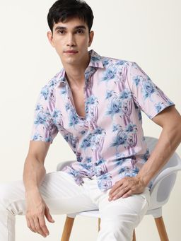 Rare Rabbit - Hadlo Primary Pink Shirt