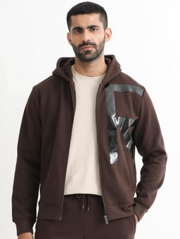 Rare Rabbit - Kaden Primary Maroon Sweatshirt