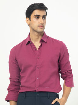 Rare Rabbit - Pink Solid Shirt