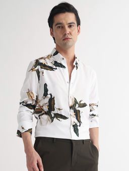 Rare Rabbit - Poseidon Primary White Shirt