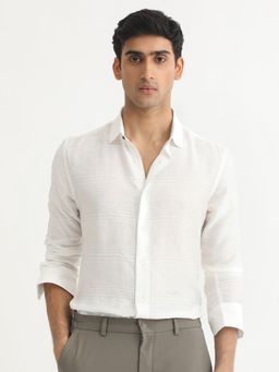 Rare Rabbit - Off White Checkered Shirt