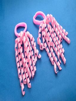 JEWELZ - Pretty Pink Color Rubber Band Set for Kids (Pack of 2)