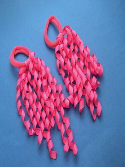 JEWELZ - Royal Look Red Rubber Band for Kids (Pack of 2)