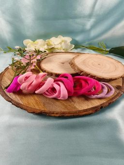 JEWELZ - Kids’ 16-Pack of Multi-Colour Plain Elastic Ponytail Rubber Bands