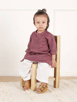Fabindia - Off White Natural Cotton Pyjama