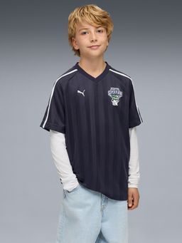 Puma - T7 SUPER Boys' V-Neck Relaxed T-Shirt