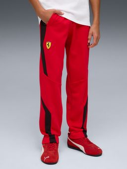 Puma - Red Scuderia Ferrari Youth Regular Fit Trackpant