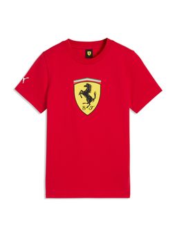 Puma - Red Scuderia Ferrari Youth Big Logo T-Shirt