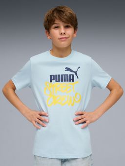 Puma - Blue MID 90s Youth Graphic T-Shirt