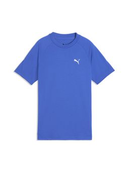 Puma - Blue Evostripe Youth Short Sleeve T-Shirt