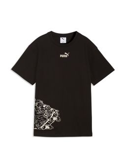 Puma - Black MID 90s Youth Relaxed Graphic T-Shirt