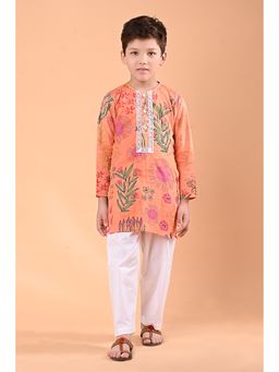 The Cotton Staple - Bug Floral Print Kurta with Pyjama