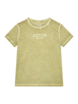 Guess - Olive Cotton Logo Boys T-Shirt