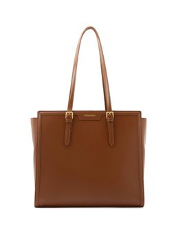MIRAGGIO - Judith 14 Inch Tote Bag - Brown (L)