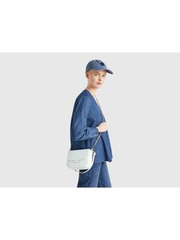 United Colors of Benetton - Women Argyle Sling Bag with Detachable Strap - Mult-Color