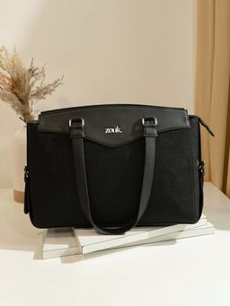Zouk - Jet Black Womens Work Bag
