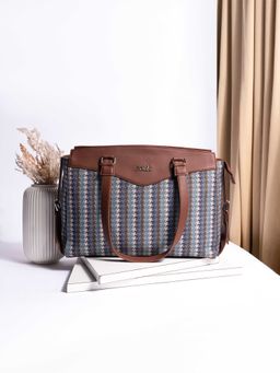 Zouk - Bombay Houndstooth Womens Work Bag Multi Color