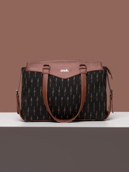 Zouk - Ikat Grered Womens Work Bag Multi Color