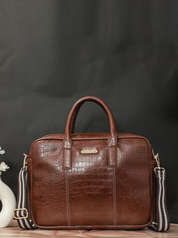Bagsy Malone - Brown Verde Vita Laptop Bag