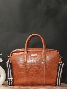 Bagsy Malone - Tan Verde Vita Laptop Bag